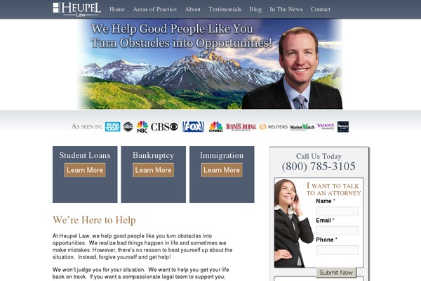 heupellaw.com site used Heupel