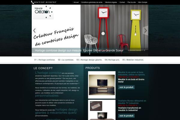 heure-creation.fr site used Univers