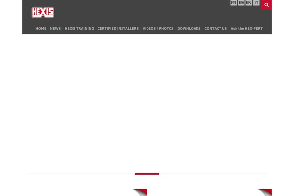 hexis-training.com site used Wp-hexisformation