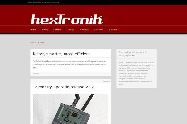 hextronik.com site used Hextronik-nuntius