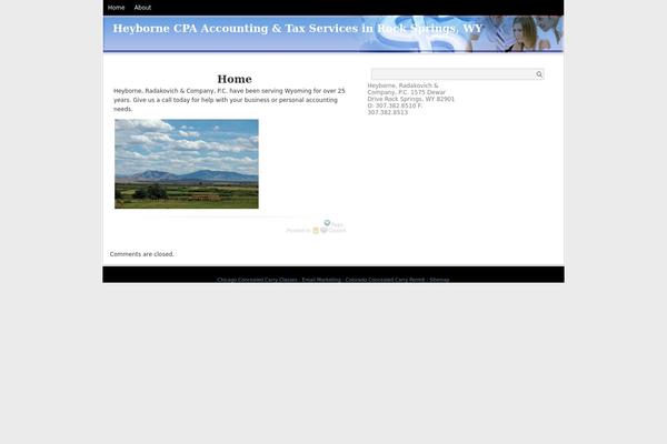 heybornecpa.com site used Expertwp