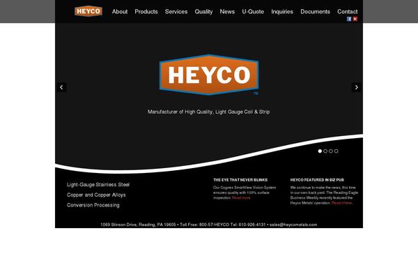 heycometals.com site used Heyco