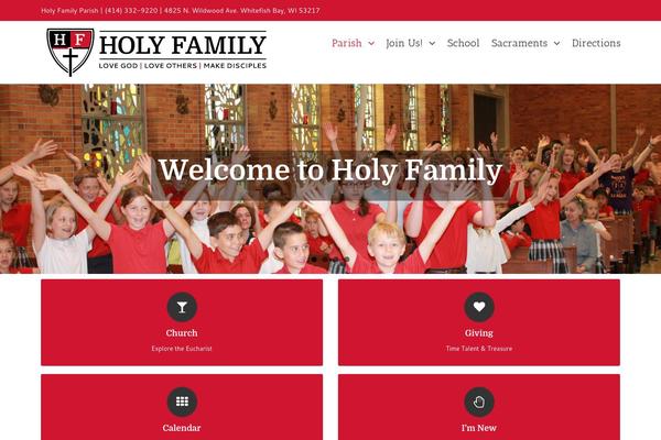 Avada theme site design template sample