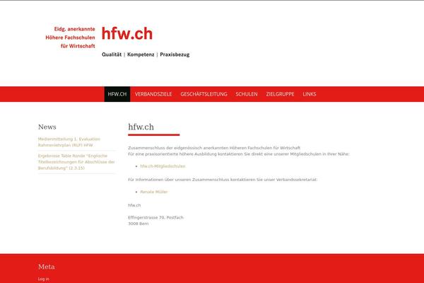 hfw.ch site used Pure-simple-hfw