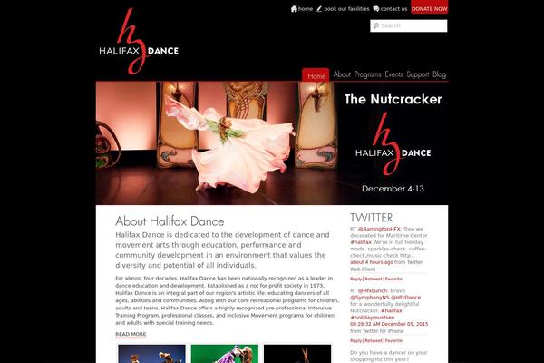 hfxdance.ca site used Hfxdance