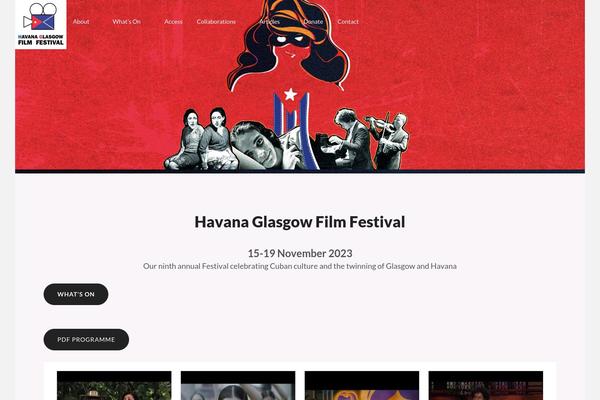 hgfilmfest.com site used Verity