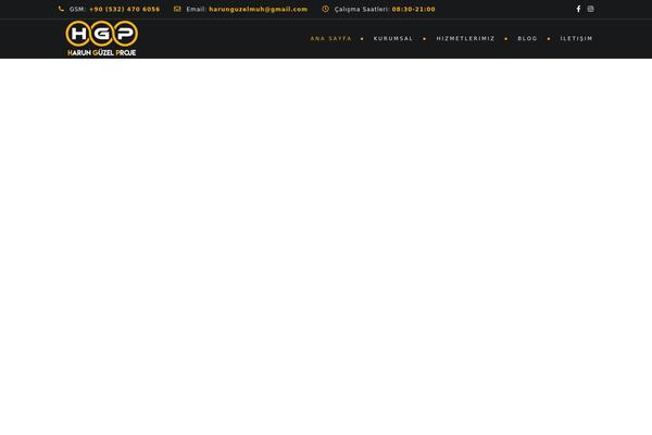 Archi theme site design template sample