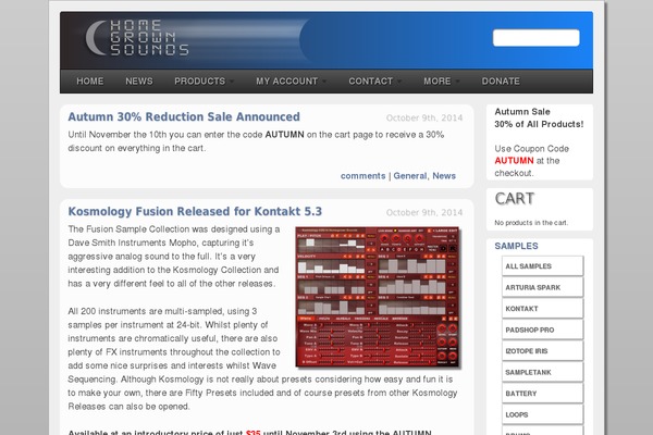 Site using Ap-cart-files plugin