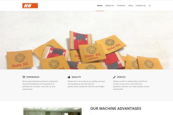 Enfold theme site design template sample