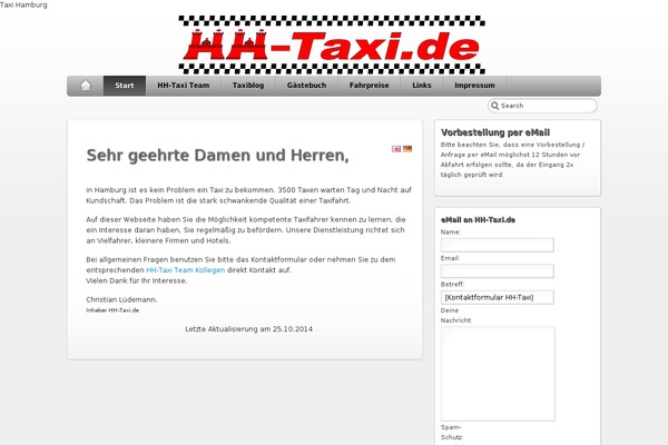 hh-taxi.de site used Hh-taxi