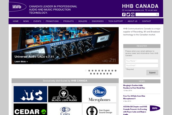 hhbcanada.com site used Hhb