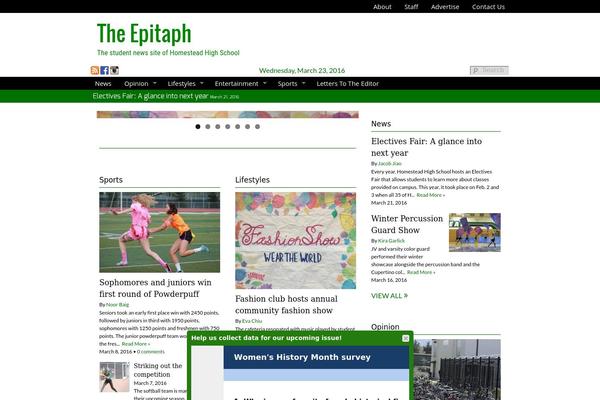 Sno Flex theme site design template sample