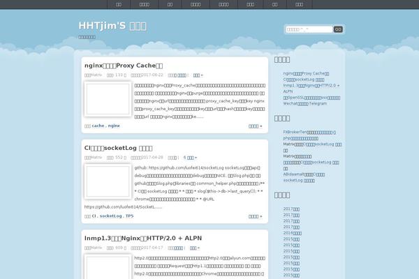 hhtjim.com site used Freshwp1.0