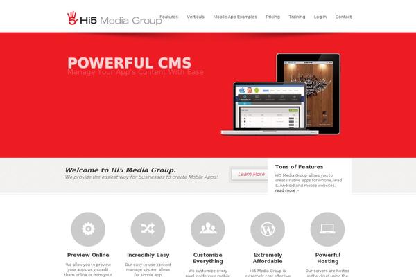 hi5mg.com site used Hi5_custom