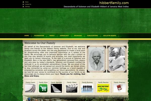 hibbertfamily.com site used Hibbertfamily