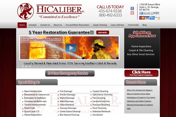 hicaliber.biz site used Hicaliber