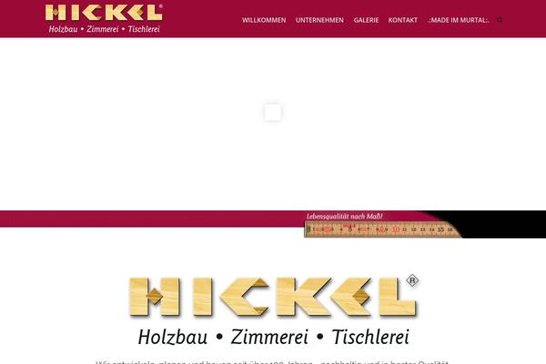 hickel.at site used Hickel