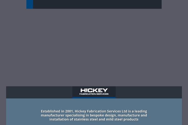 hickeyfab.com site used Distillery-p-style