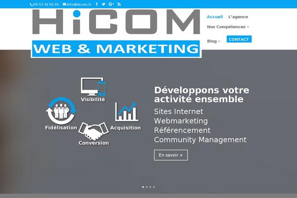 hicom.fr site used Hicom2017
