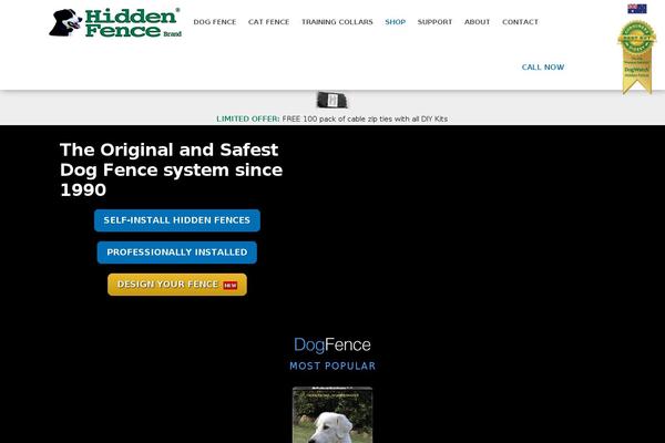hiddenfence.com.au site used Hiddenfence