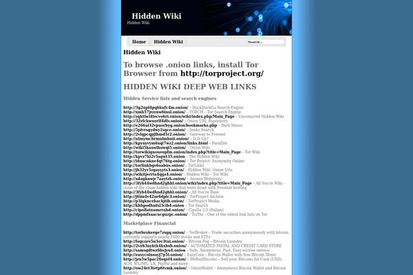 hiddenwikitor.com site used Blue Basic