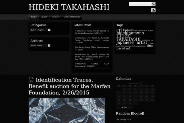 Sleek-black theme site design template sample