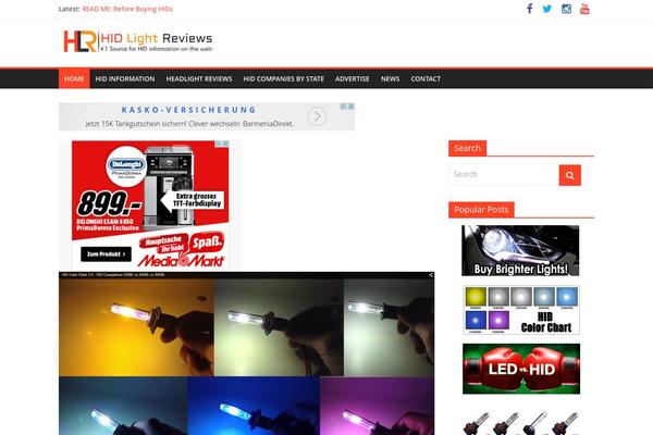 ColorMag theme site design template sample