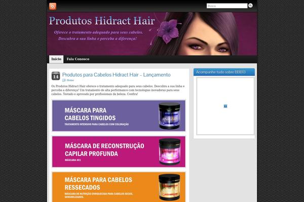 Graphene theme site design template sample