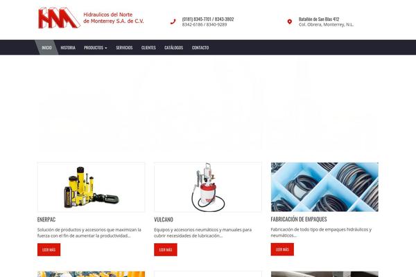 hidraulicosdelnorte.com site used Hidraulicos-nte