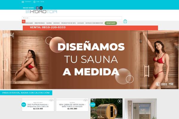 Flatsome theme site design template sample