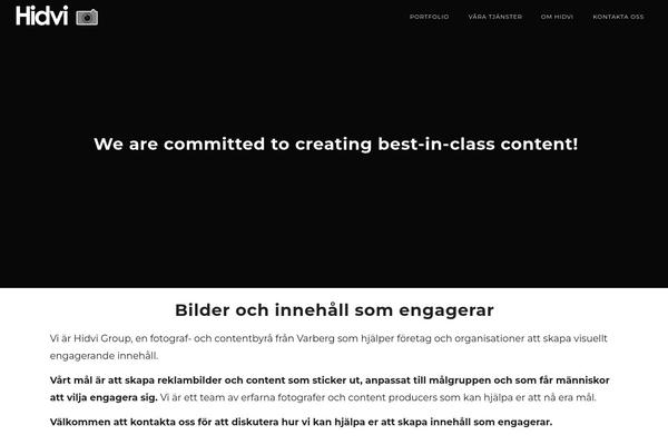 Site using Oshine-modules plugin