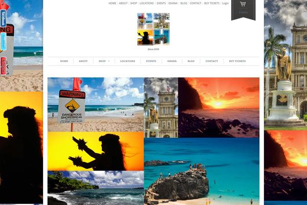 Maya theme site design template sample