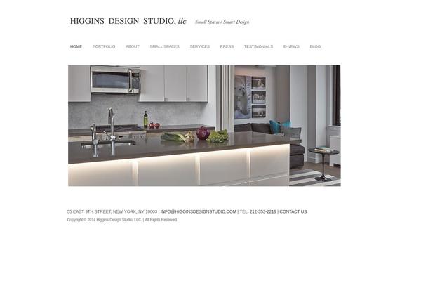 higginsdesignstudio.com site used Photocrati-theme-v4.8.0.3