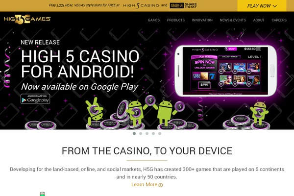 high5games.com site used H5g