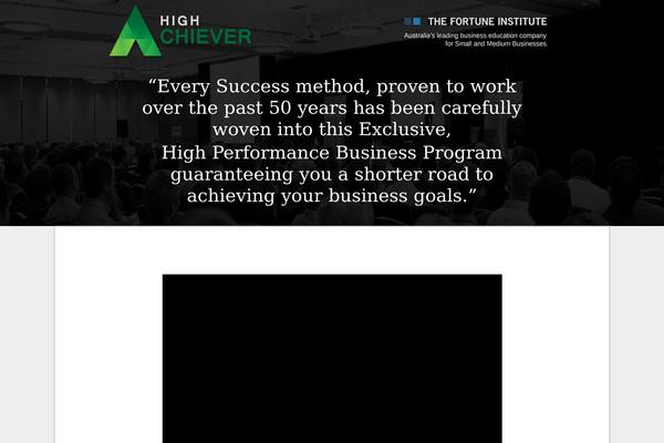 highachiever.com.au site used Hatfi