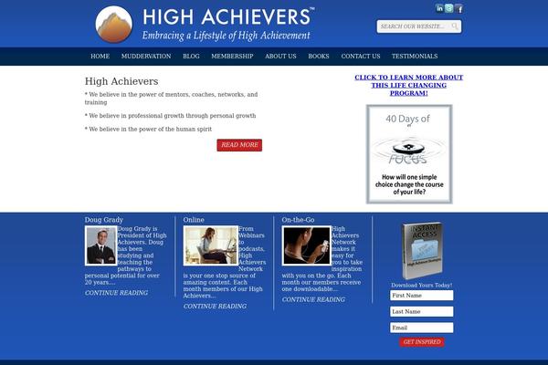 highachievers.com site used Executive 1.0