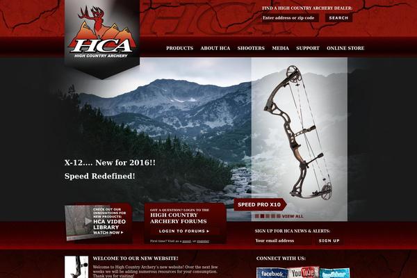 highcountryarchery.net site used Hca