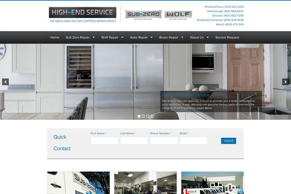 qualityappliance WordPress theme, websites list used qualityappliance theme qualityappliance theme websites examples