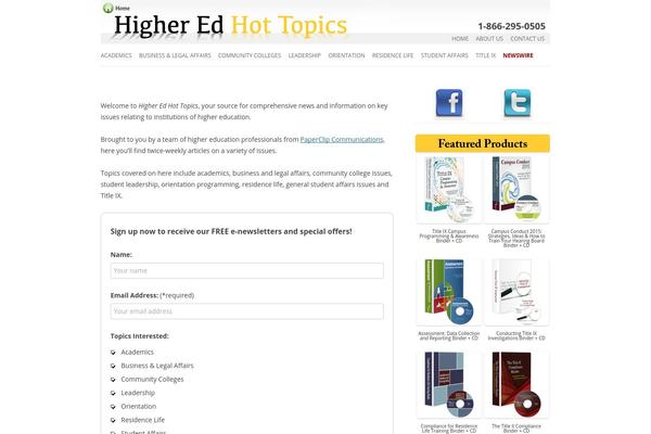 Twenty Twelve theme site design template sample