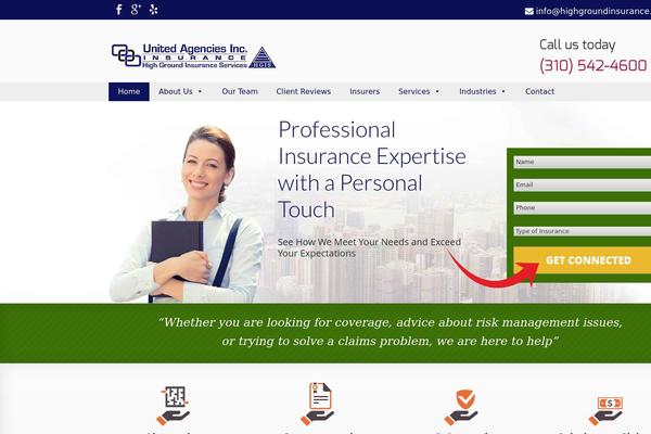 Genesis theme site design template sample
