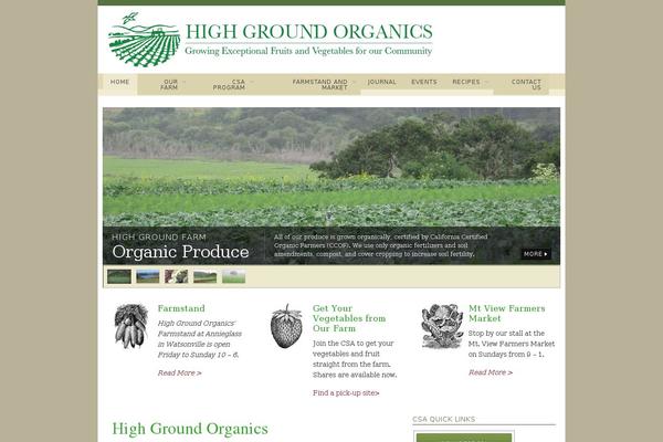 highgroundorganics.com site used Highground