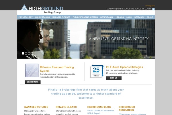 highgroundtrading.com site used Highground