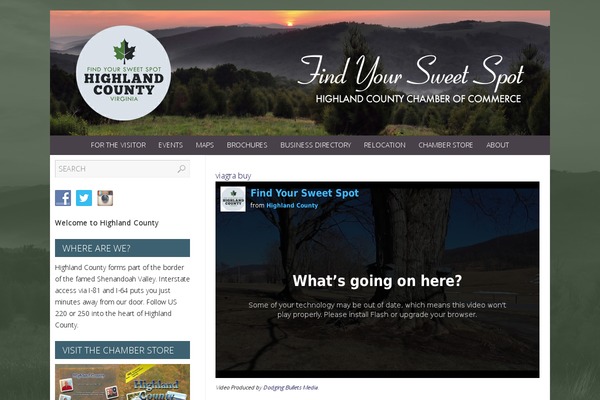 Parabola theme site design template sample
