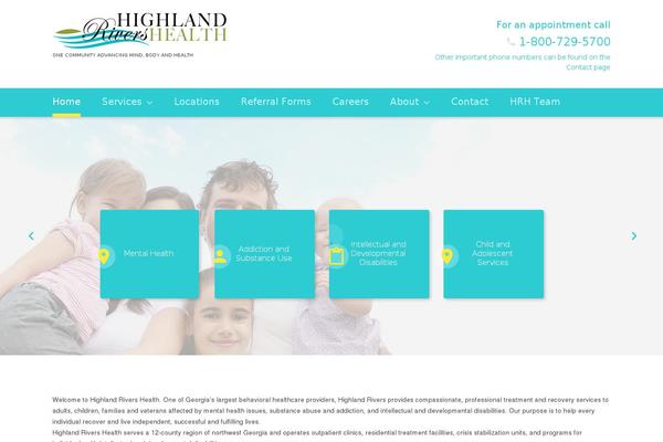 highlandrivershealth.com site used Theme53983