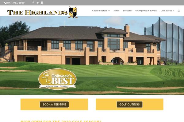 highlandsofelgin.com site used Divi-highlands