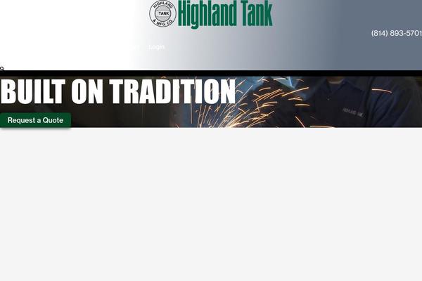 highlandtank.com site used Highland-child