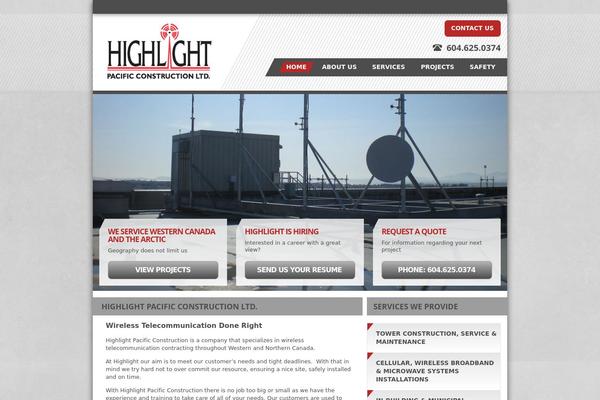 highlightpacific.com site used Hpc