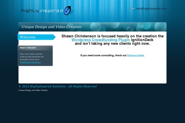 highlyinspired.com site used Quiktab