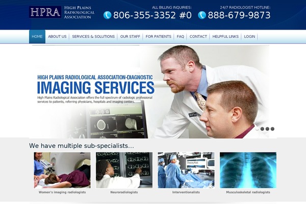 highplainsradiology.com site used Hpra