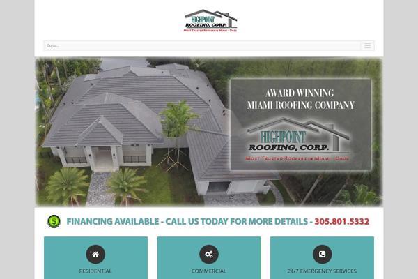 Avada theme site design template sample